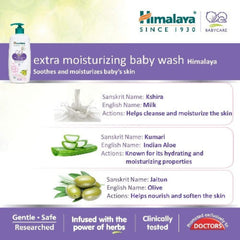 Himalaya Herbal Ayurvedic Extra Moisturizing Baby Intensely Moisturizes Baby’s Delicate Skin Lotion