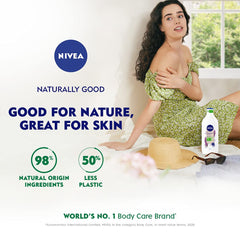 Nivea Naturally Good,Natural Lavender Body Lotion,For Dry Skin,No Parabens,98% Natural Origin Ingredients