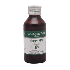 Dhanvantari Ayurvedic Panchgun Taila Useful In Arthritis,Wound Healing & Pain Oil