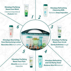 Himalaya Herbal Ayurvedic Personal Care Pure Skin Neem Provides Pure And Healthy Skin Facial Kit