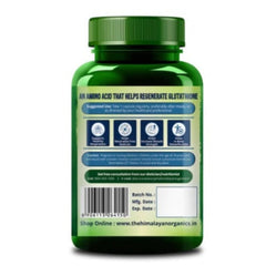 Himalayan Organics N-Acetyl L-Cysteine Non-GMO Gluten-Free Supports Respiratory Health & Gluthathione Production (60 Capsules)