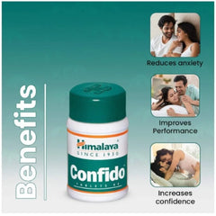 Himalaya Herbal Ayurvedic Confido Men's Health Gives The Confidence You Need 60 Tablets