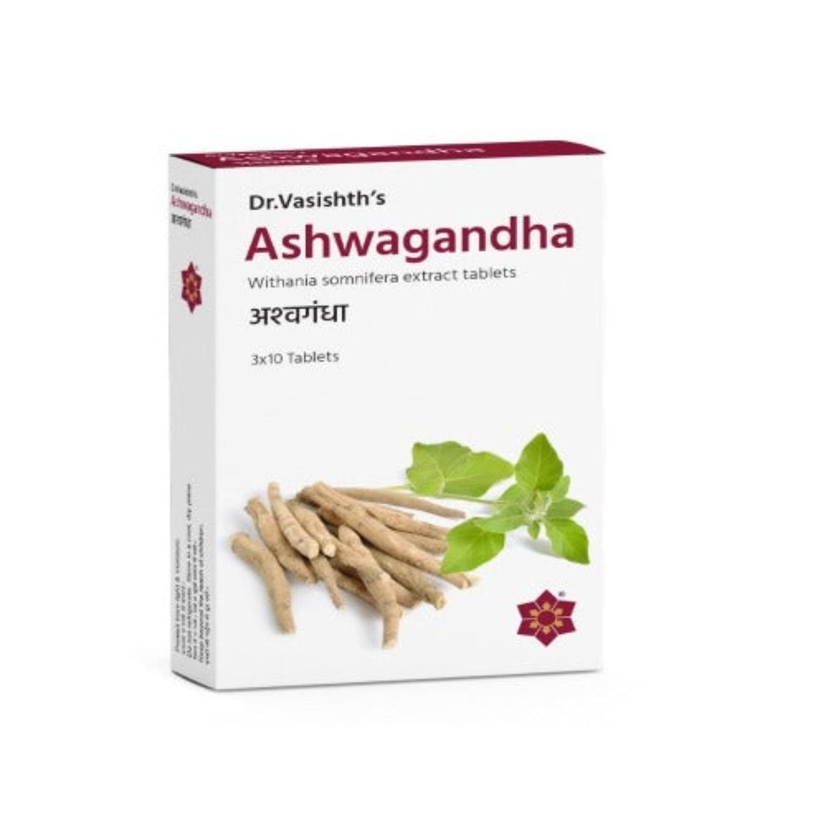 Dr.Vasishth's Ayurvedic Ashwagandha 3 X 10 Tablet