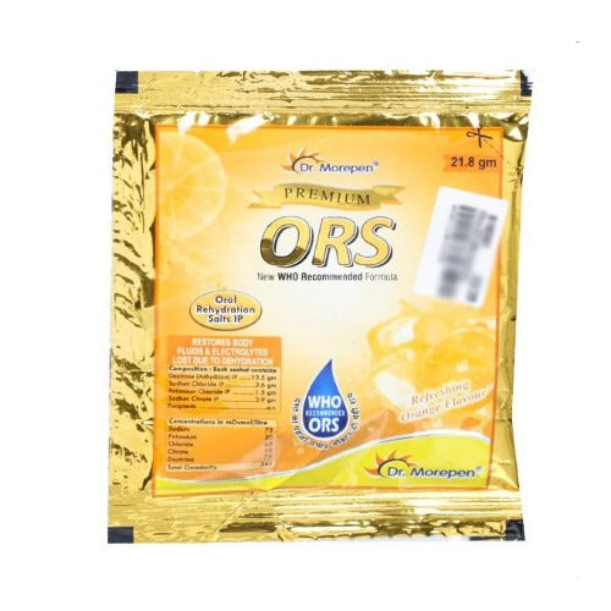 Dr.Morepen Premium Ors Orange Powder 21.8 Gm