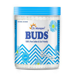 Dr.Morepen Buds 100% Pure Cotton & Eco-Friendly Earbuds 100 Cotton Buds