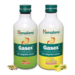 Himalaya Herbal Ayurvedic Gasex Ginger Lemon & Elaichi Indigestion Improves Digestion Syrup 200 ml