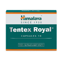 Himalaya Herbal Ayurvedic Tentex Royal Men's Health Relieves Stress & Improves Performance 10 Capsule