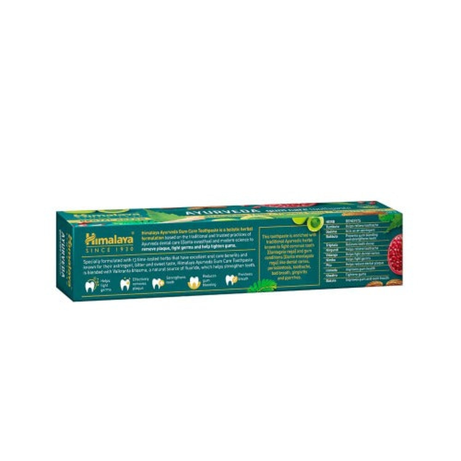 Himalaya Herbal Ayurvedic Ayurveda Gum Care Toothpaste Tightens Gums,Strengthens Teeth And Removes Plaque Dental Cream