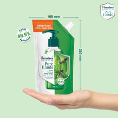 Himalaya Herbal Ayurvedic Personal Body Care Pure Hands Tulsi Purifying Purifies,Keeps Hands Clean And Healthy Hand Wash