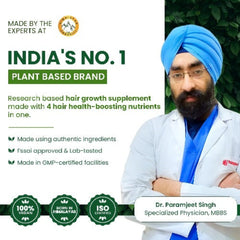 Himalayan Organics Biotin 10,000mcg Supplement With Keratin,Amino Acids & Multivitamin 120 Vegetarian Tablets