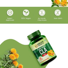 Himalayan Organics Plant Based CLA 1000 Fat Burner Supplement 90 Vegetarian Capsules
