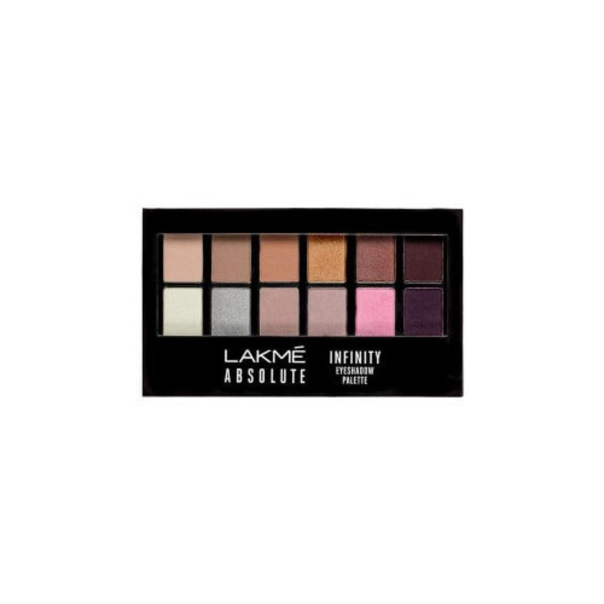 Lakme Absolute Infinity Eye shadow Palette Soft Nudes Pingmented Blendable Eye Shadow Palette With 12 Matte And Shimmer Shades Eye Makeup Kit 12 G