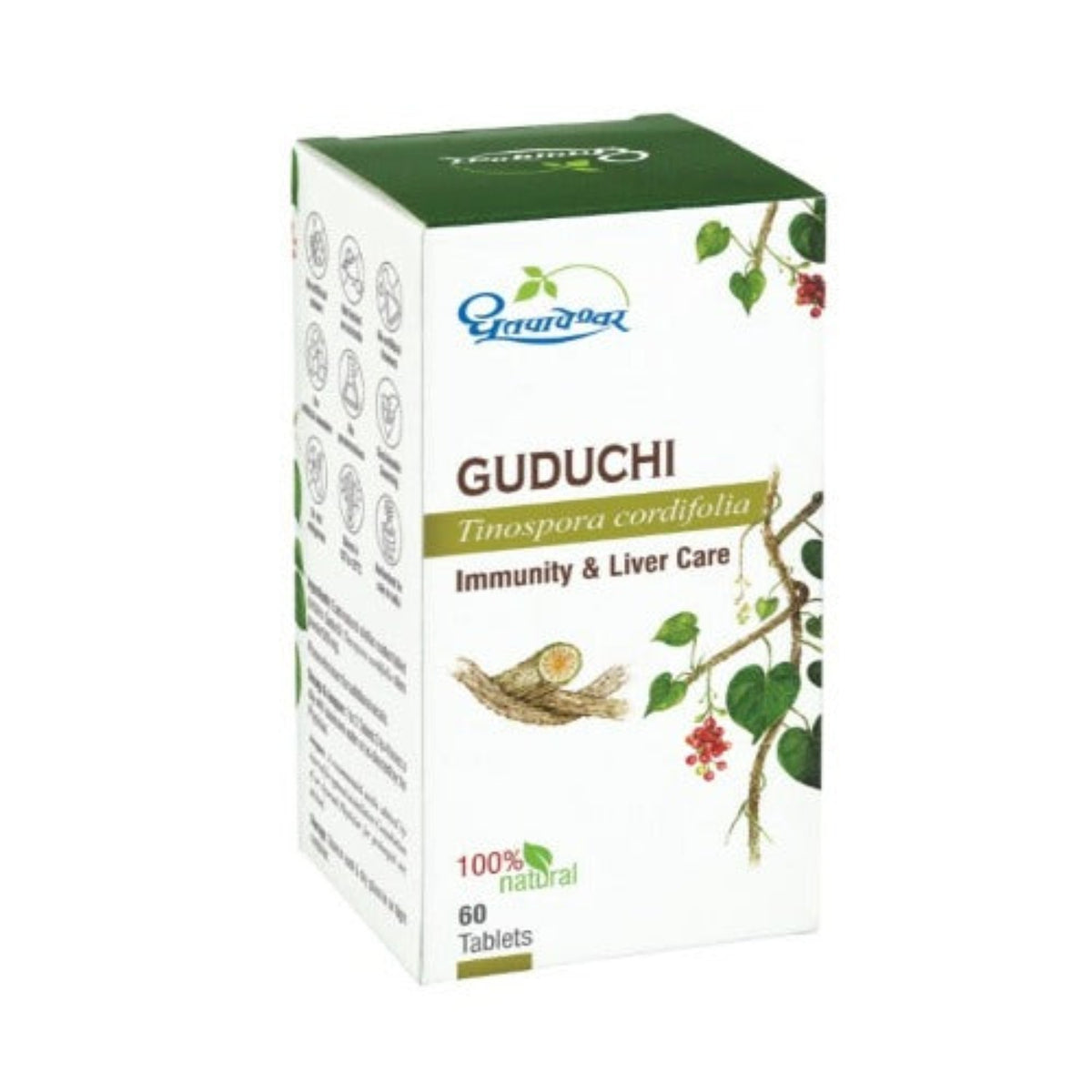 Dhootapapeshwar Ayurvedic Guduchi Immunity & Liver Care 60 Tablet