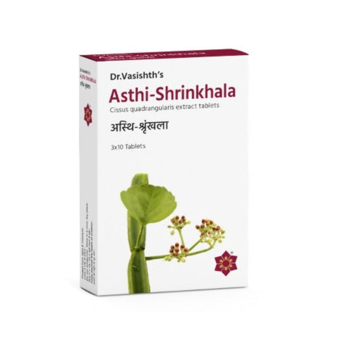 Dr.Vasishth's Ayurvedic Asthi-Shrinkhala 3 X 10 Tablets