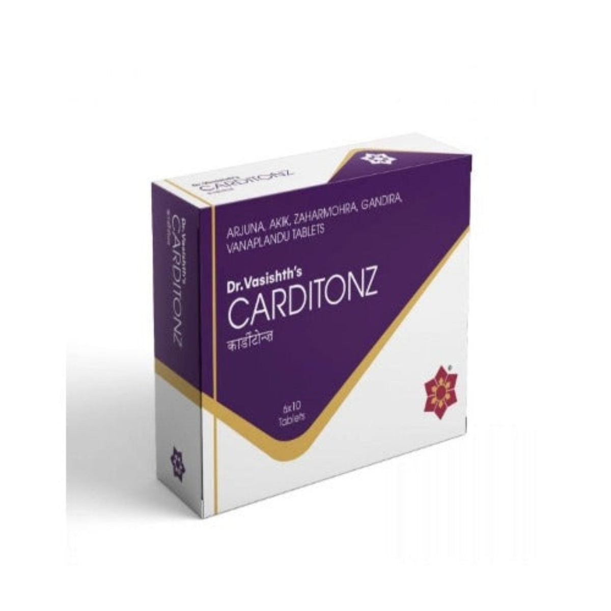 Dr.Vasishth's Ayurvedic Carditonz 6 X 10 Tablets