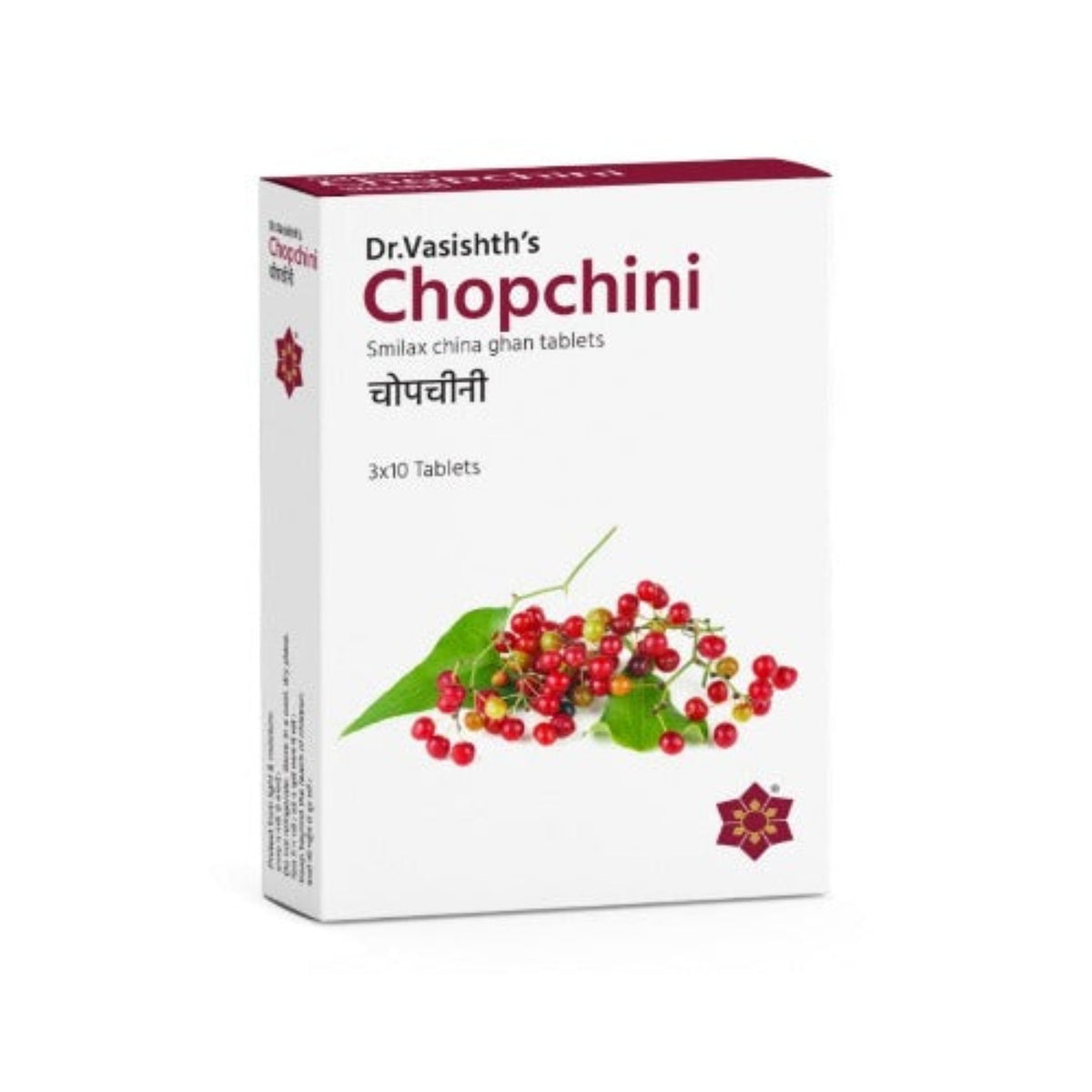 Dr.Vasishth's Ayurvedic Chopchini 3 X 10 Tablets