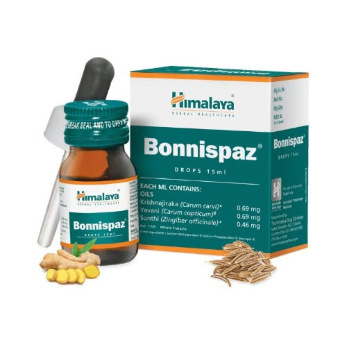 Himalaya Ayurvedic Herbal Healthcare Bonnispaz Drops 15 ml