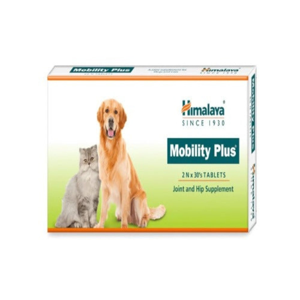 Himalaya Mobility Plus Joint And Hip Supplement Dogs and Cats 60 Tablets