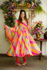 Bollywood Indian Pakistani Ethnic Party Wear Women Soft Pure Tubby Organza Anarkali Suit Dress