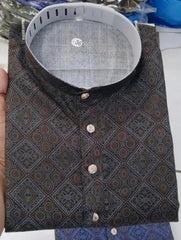 Bollywood Indian Pakistani Ethnic Party Wear Pure Soft Heavy Cotton Print Kurta Pyjama