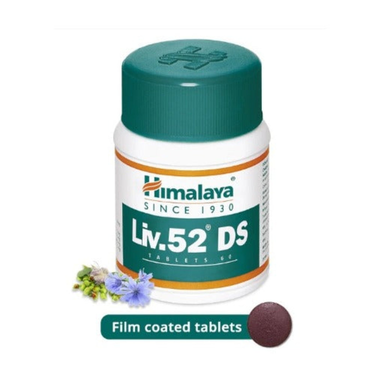 Himalaya Ayurvedic Herbal Healthcare Liv.52 DS 60 Tablets