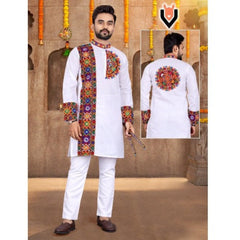 Bollywood Indian Pakistani Ethnic Party Wear Pure Soft Heavy Cotton Men Kurta Pyjama