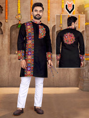 Bollywood Indian Pakistani Ethnic Party Wear Pure Soft Heavy Cotton Men Kurta Pyjama