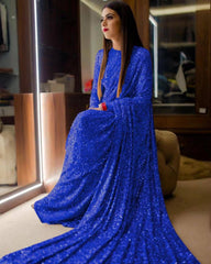 Bollywood Indian Pakistani Ethnic Party Wear Soft Pure Sanna Silk Women & Girls Saree/Saris/Sari