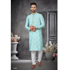 Bollywood Indian Pakistani Ethnic Party Wear Soft Pure Heavy Cotton Silk With Sequence Embroidery Work Kurta Pyjama