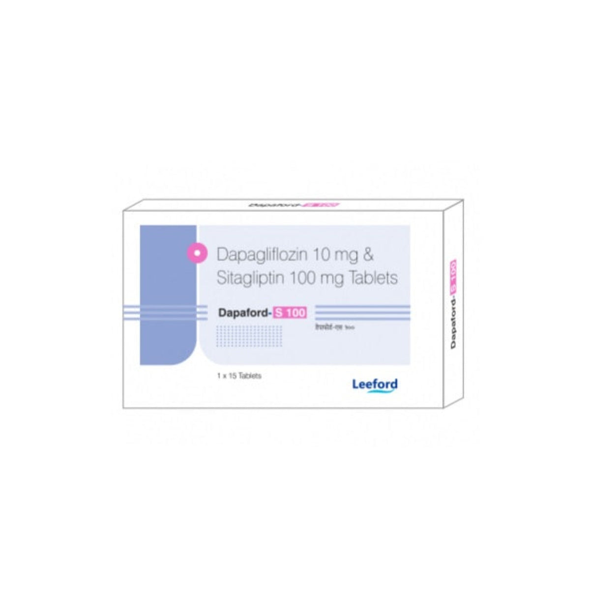 Leeford Dapaford S 100 Dapagliflozin & Sitagliptin Tablets