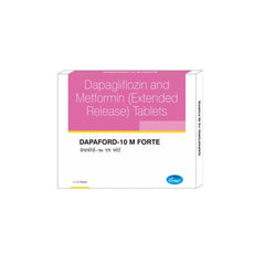 Leeford Dapaford M 10mg Forte (Dapagliflozin And Metformin (Extended Release) Tablet