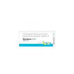 Leeford Omnipres-40 H Olmesartan Medoxomil & Hydrochlorothiazide Tablets