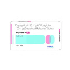 Leeford Dapaford-10 VD Dapagliflozin & Vildagliptin Tablets