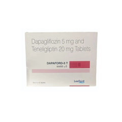 Leeford Dapaford-5 T Dapagliflozin & Teneligliptin Tablets