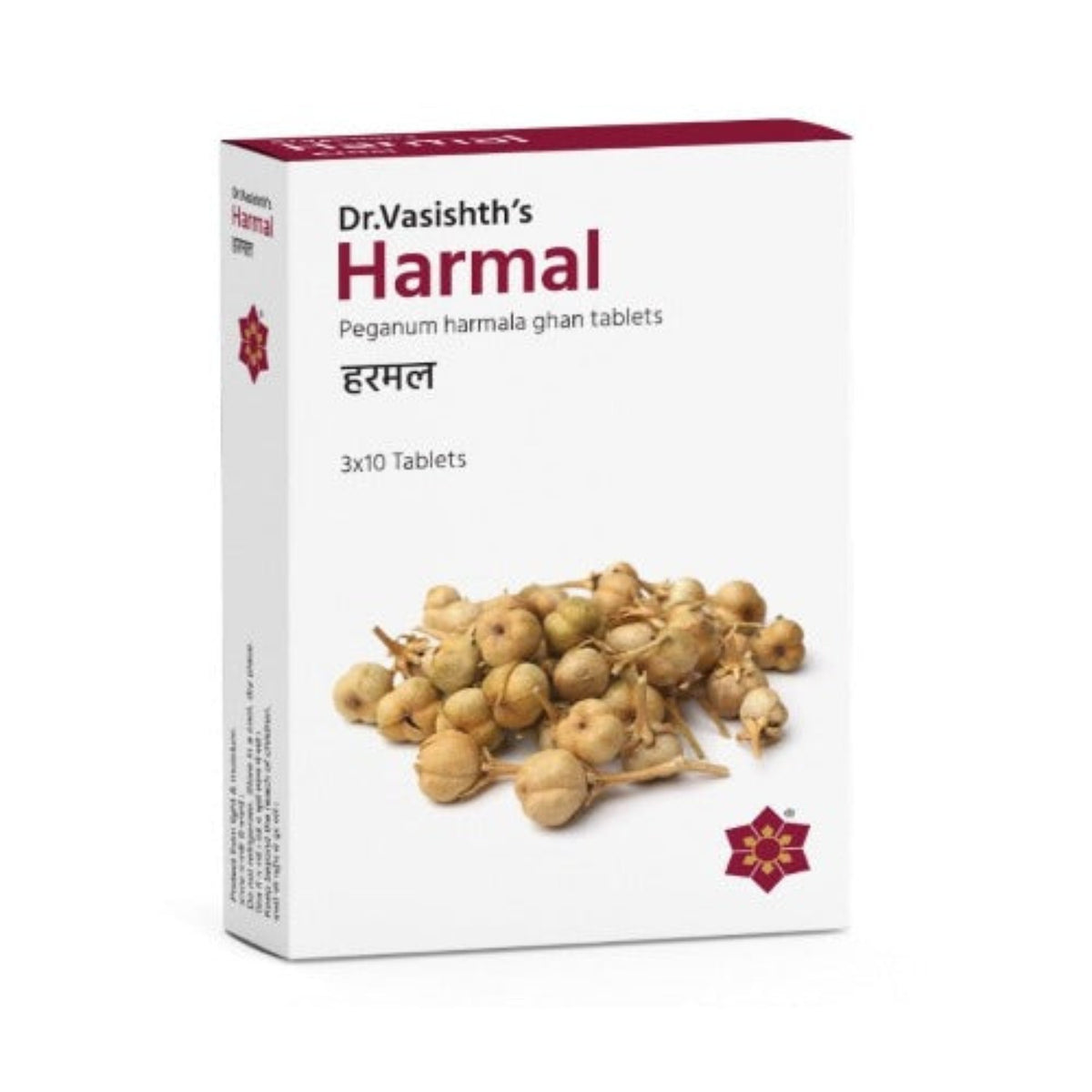 Dr.Vasishth's Ayurvedic Harmal 3 x 10 Tabletten