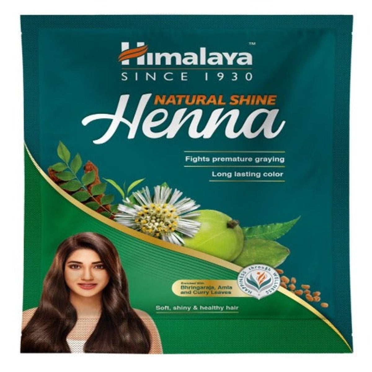 Himalaya Herbal Ayurvedic Personal Care Soft,Shiny And Healthy Hair Natural Shine Henna Powder