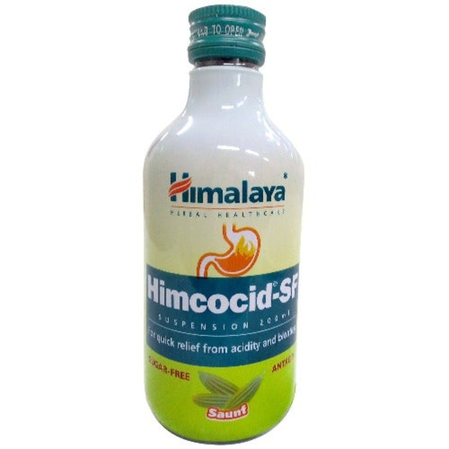 Himalaya Herbal Ayurvedic Himcocid-SF Flavor Saunf,Mint & Banana The Complete Antacid,Beyond Just Relief Liquid