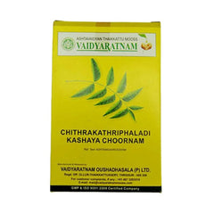 Vaidyaratnam Ayurvedic Chitrakathriphaladi Kashaya Choornam Powder 100g