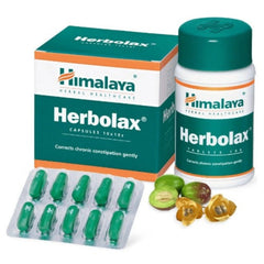 Himalaya Herbal Ayurvedic Herbolax The Gentle Bowel Regulator Capsule & Tablet