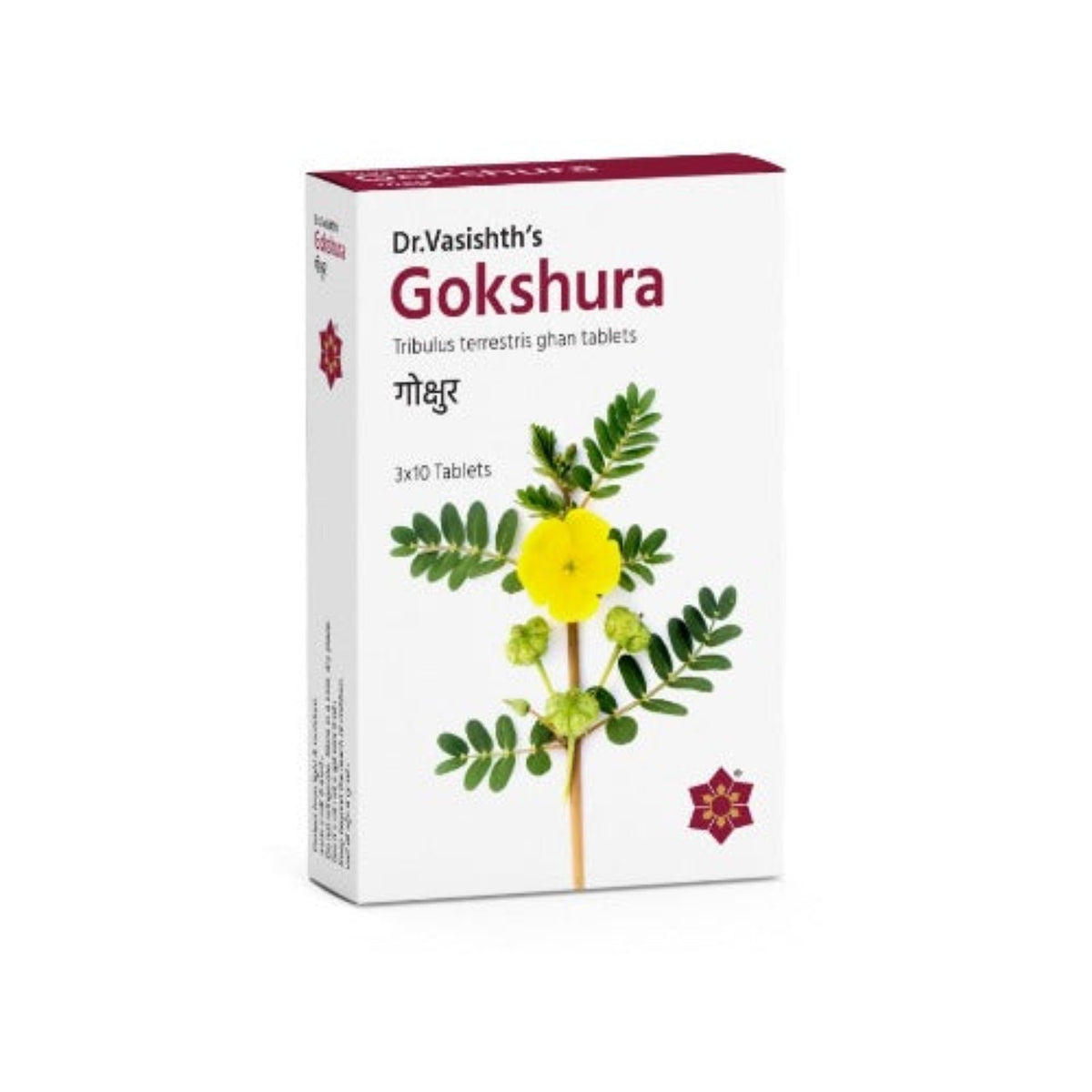 Dr.Vasishth's Ayurvedic Gokshura 3 X 10 Tablets