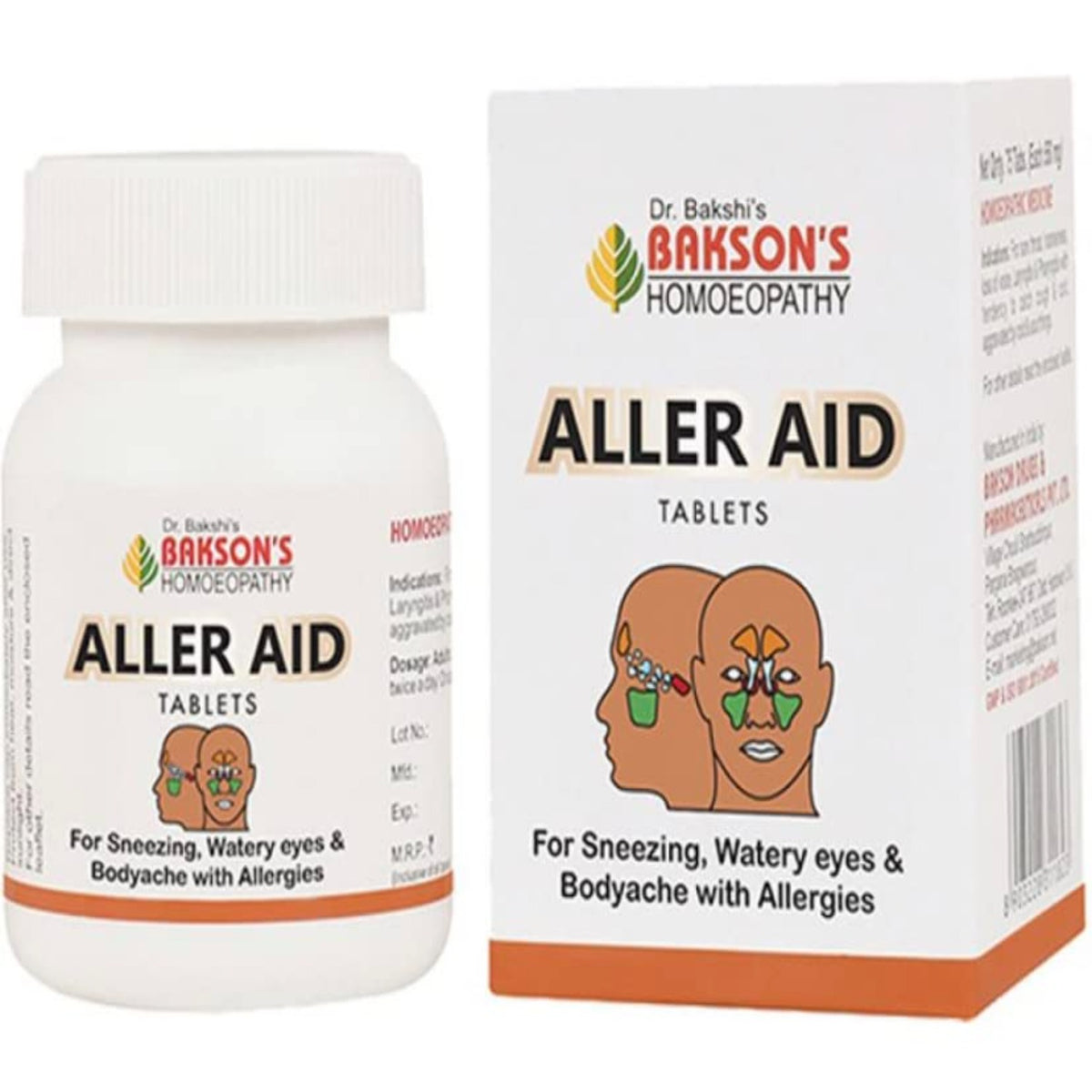 Bakson's Homoeopathy Aller Aid Fights Allergic Rhinitis 75 Tablet