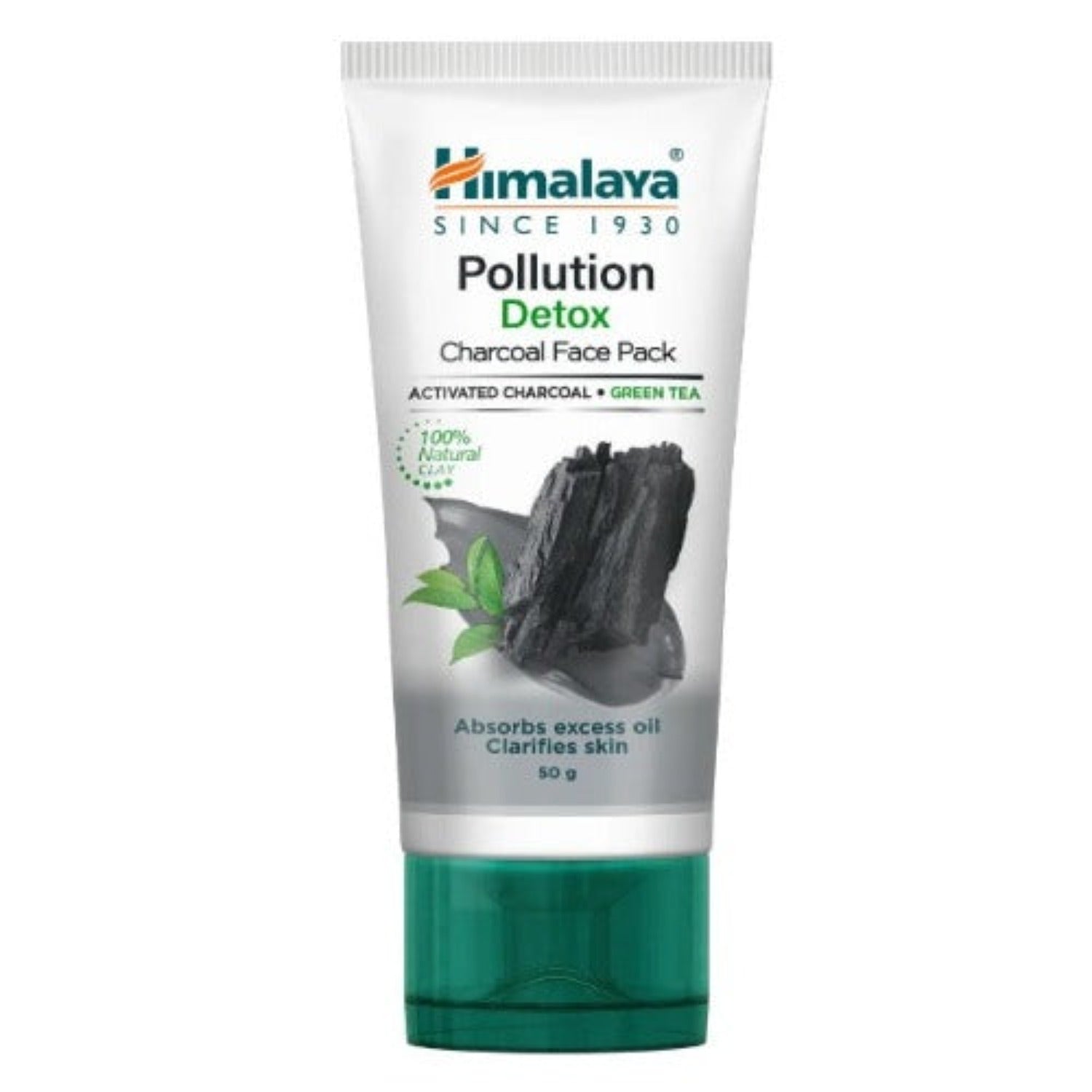Himalaya Herbal Ayurvedic Personal Care Pollution Detox Charcoal Absorbs Excess Oil Clarifies Skin Face Pack