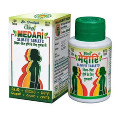 Abhay Ayurvedic Pharmacy Medari Unisex Weight Loss Support,Acidity,Constipation Tablets