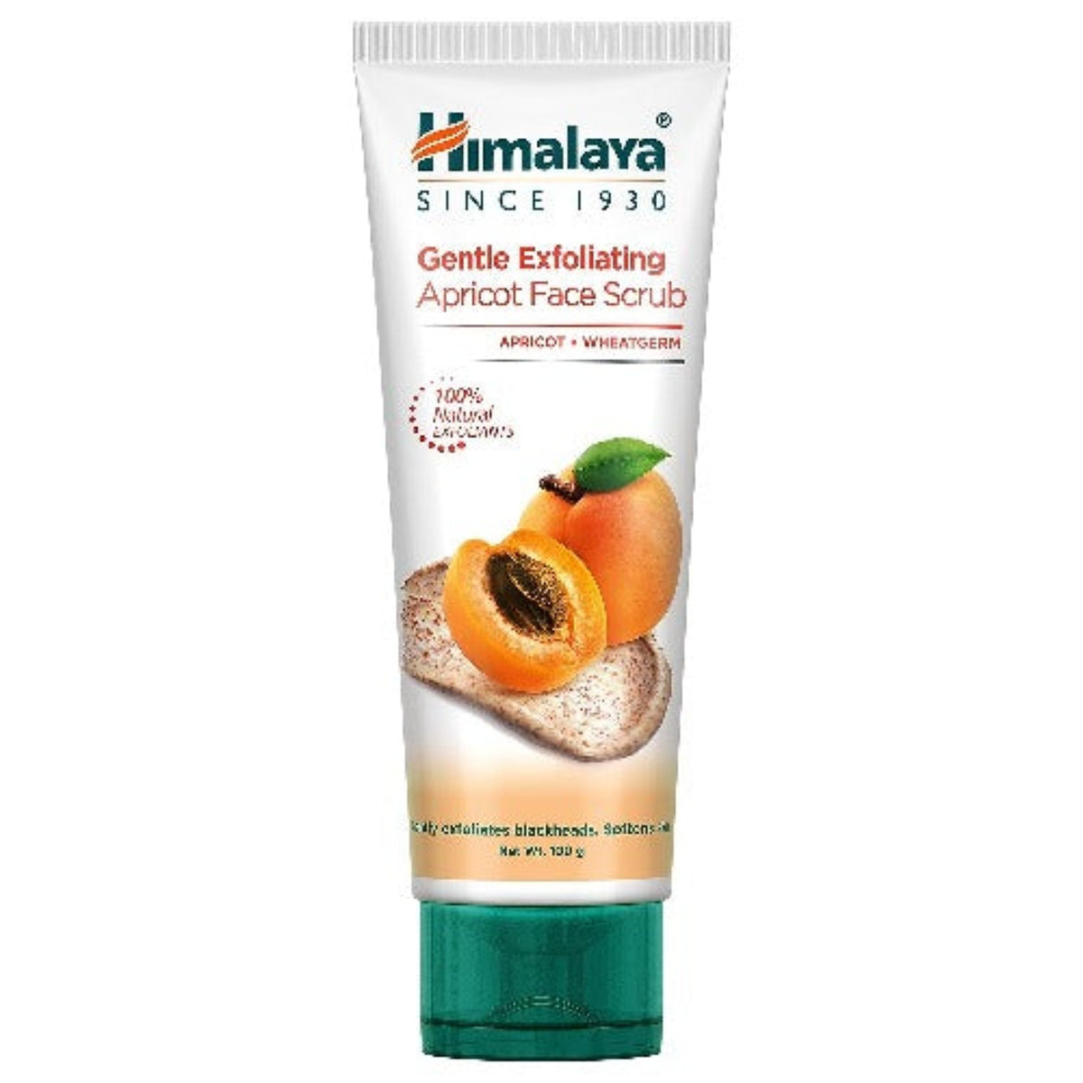 Himalaya Herbal Ayurvedic Personal Care Gentle Exfoliating Apricot Removes Dead Skin Cells & Blackheads Nourishes Skin Face Scrub