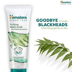 Himalaya Herbal Ayurvedic Personal Care Purifying Neem Exfoliates And Purifies For Clear Problem-Free Skin Face Scrub