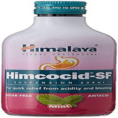 Himalaya Herbal Ayurvedic Himcocid-SF Flavor Saunf,Mint & Banana The Complete Antacid,Beyond Just Relief Liquid