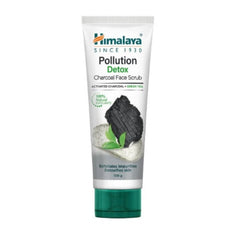 Himalaya Herbal Ayurvedic Personal Care Pollution Detox Charcoal Exfoliates Impurities Detoxifies Skin Face Scrub