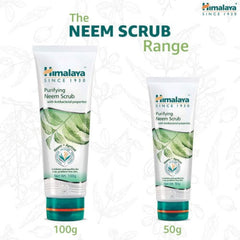 Himalaya Herbal Ayurvedic Personal Care Purifying Neem Exfoliates And Purifies For Clear Problem-Free Skin Face Scrub