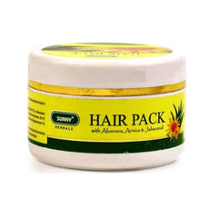 Bakson's Sunny Herbals Hair With Aloevera,Arnica & Jaborandi Nourished Hair Pack Powder 100gm