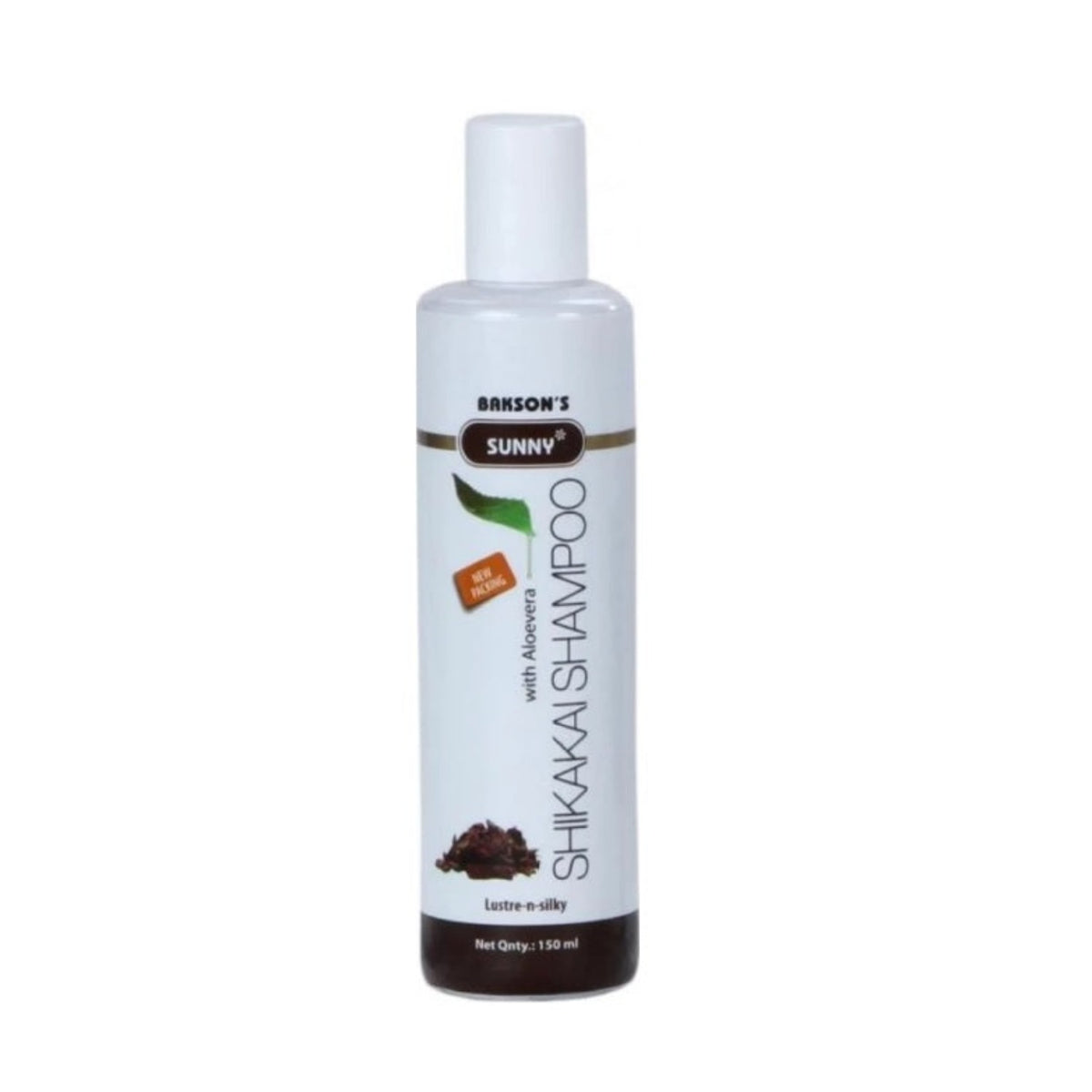 Bakson's Sunny Herbals Shikakai With Aloevera Lustre-n-Silky Hair Shampoo